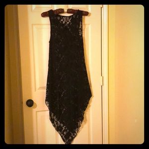 Lacy black dress